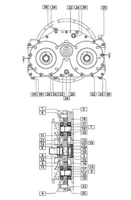 Boite de répartition, assemblage 9992329