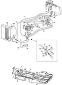 Transmission, hydraulic lines 9992445