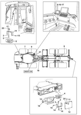 Reversing camera, mounting 9992474