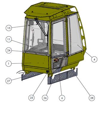 7000 seat, armrests 99929491