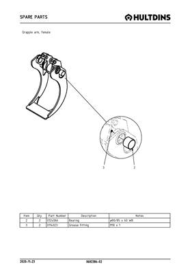Grapple arm, female 068238602
