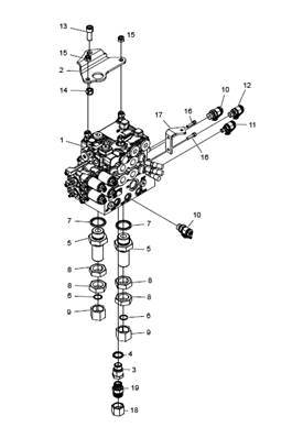 Interconnection of main manifold LM005361