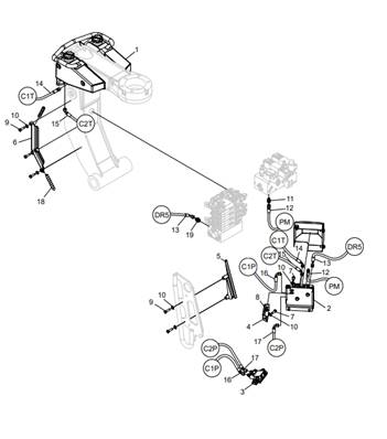 Color marking, assembly LM043535
