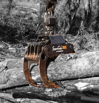 Grapple HULTDINS SuperGrip I 360S with rotator INDEXATOR G141 Y