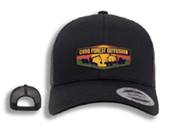 Cap Retro Trucker black CUOQ FOREST DIFFUSION