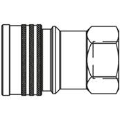 Female ball coupler G1 ISO B Parker IB10010