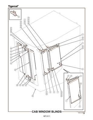 Cab Windows Blind 1072951