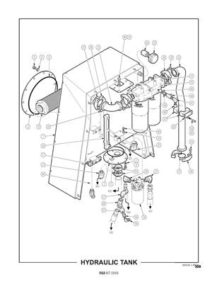 Hydraulic Tank 502071191S2