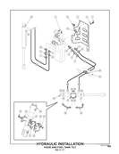 Hydraulic Installation, Hood and Fuel Tank Tilt 50240372S2