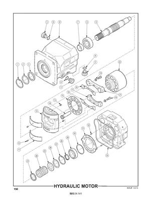 Hydraulic Motor 50504141S3
