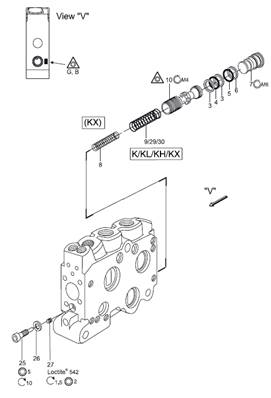 Valve section compensators 9990070