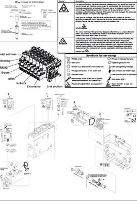 Crane distributor K220, assembly 9991014