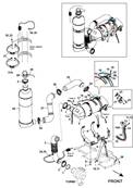Stage 5 engine exhaust, fitting 9991280S2