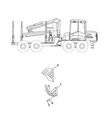Wheel chocks, assembly 9991433
