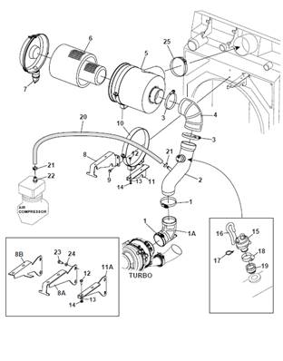 Engine air filtration, assembly 9991676