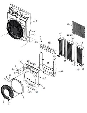 Water cooling, assembly 9991685