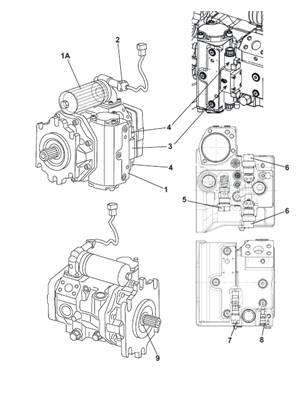 Transmission pumps, assembly 9991965