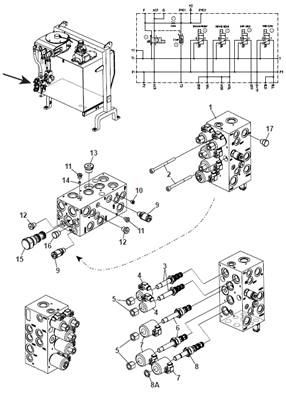 Transmission, low pressure hydraulic valve 9992713