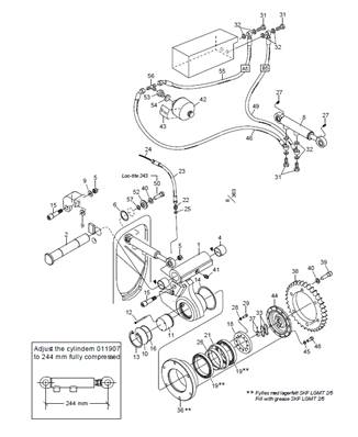 Measuring wheel LM006210