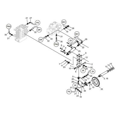 Length measuring, assembly LM043560