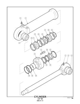 Cylinder 2.5" ID 52008181