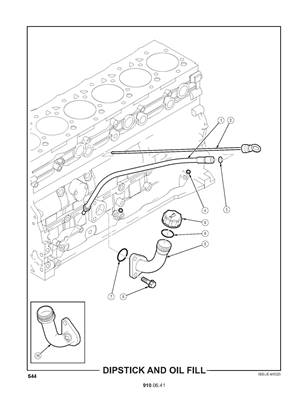 Dipstick and Oil Fill 9100641