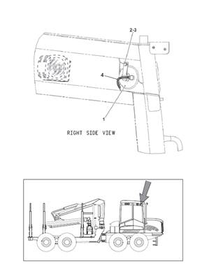 Horn, mounting 7010220