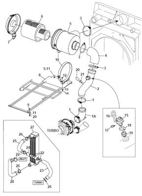 Engine air filtration, assembly 9991511