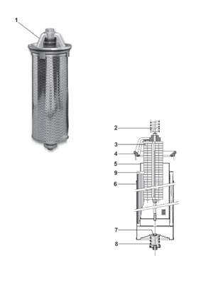 Hydraulic tank, filtration 9991718