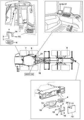 Reversing camera, mounting 9992016