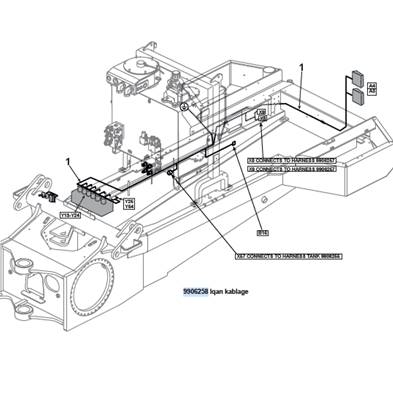 IQAN harness, mounting 9992310