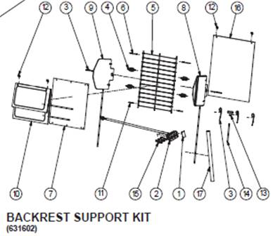 3000 HIGH END seat assembly 9992945