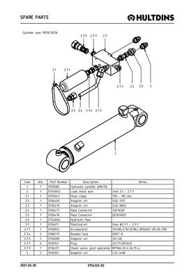 Cylinder asm. MG16/RG16 073452302