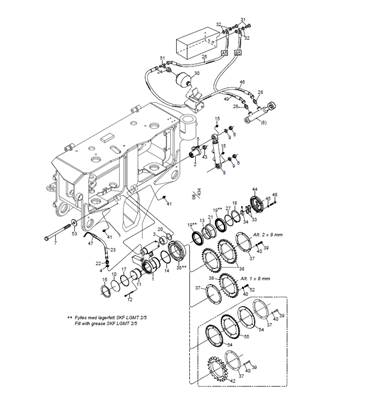 Measuring wheel LM005915BS2