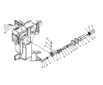 Lenght measuring arm #2 LM006131MONT