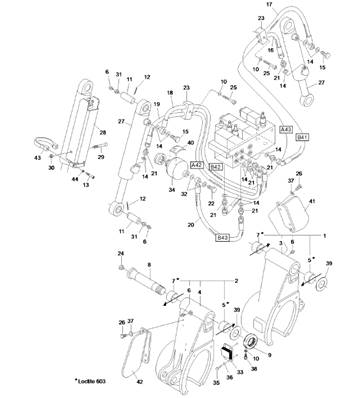 Feed roller arms LM006160HS2