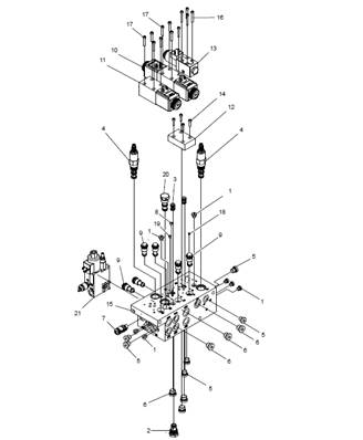Left manifold #2 LM018845