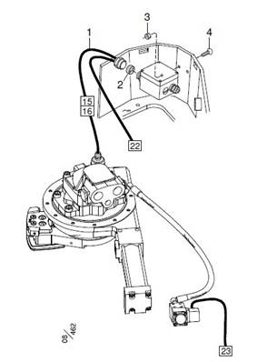 Electrical system of saw unit SuperCut 100 with DASA4, IT/PC and VU LM999415