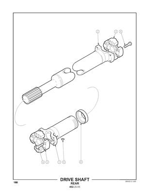Drive Shaft Rear 4022501