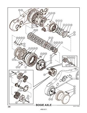 Bogie Axle 4160852S2