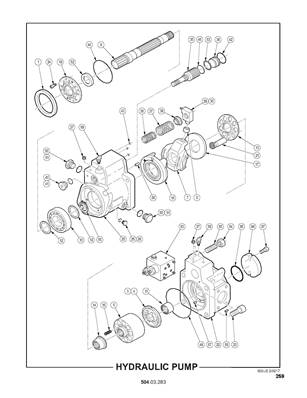 Hydraulic Pump 50403283S3