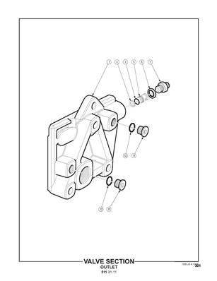 Valve Section, Outlet 5113111