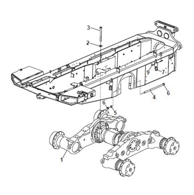 Rear bogie 9990030