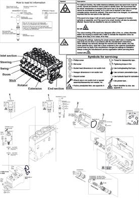 Crane distributor K220, assembly 9991016