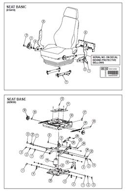 Seat 7000 BASIC, assembly 9991076