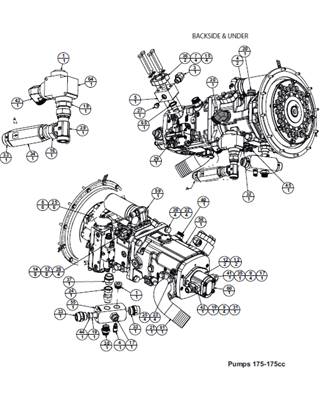 Transmission pump bracket, assembly 9991959