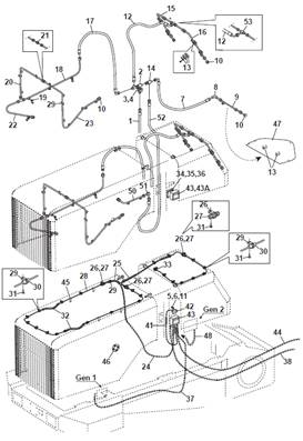 Fire-fighting system, assembly 9992159S2