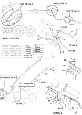 Crane beam, mounting 9992273
