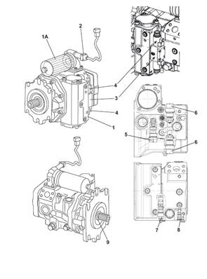 Transmission pumps, assembly 9992448