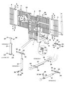 Hydraulic and mechanical removable grid, mounting 9992506S2
